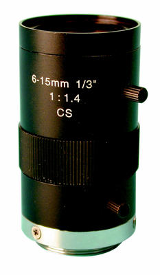 Zoom video manuel cs f 6 à 15mm 1: 1.4 caml9b iris pour cameras surveillance video ECLATS DESTOCKAGE